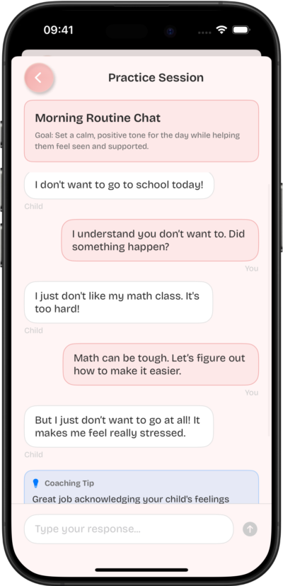 GoFamilia Role-Play Feature